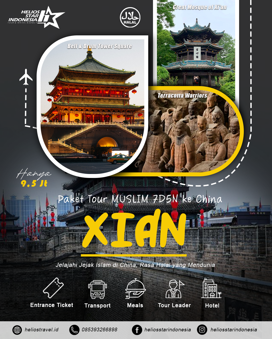 PAKET TOUR MUSLIM XIAN 7D5N