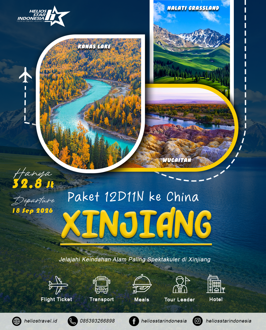 PAKET TOUR 12D11N XINJIANG